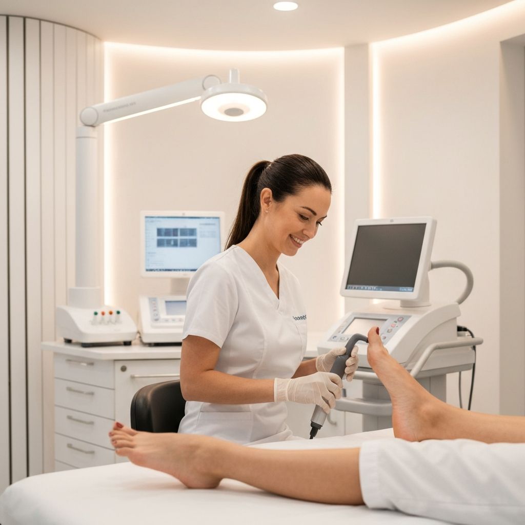 Clinica Podologica moderna con tecnologia IA